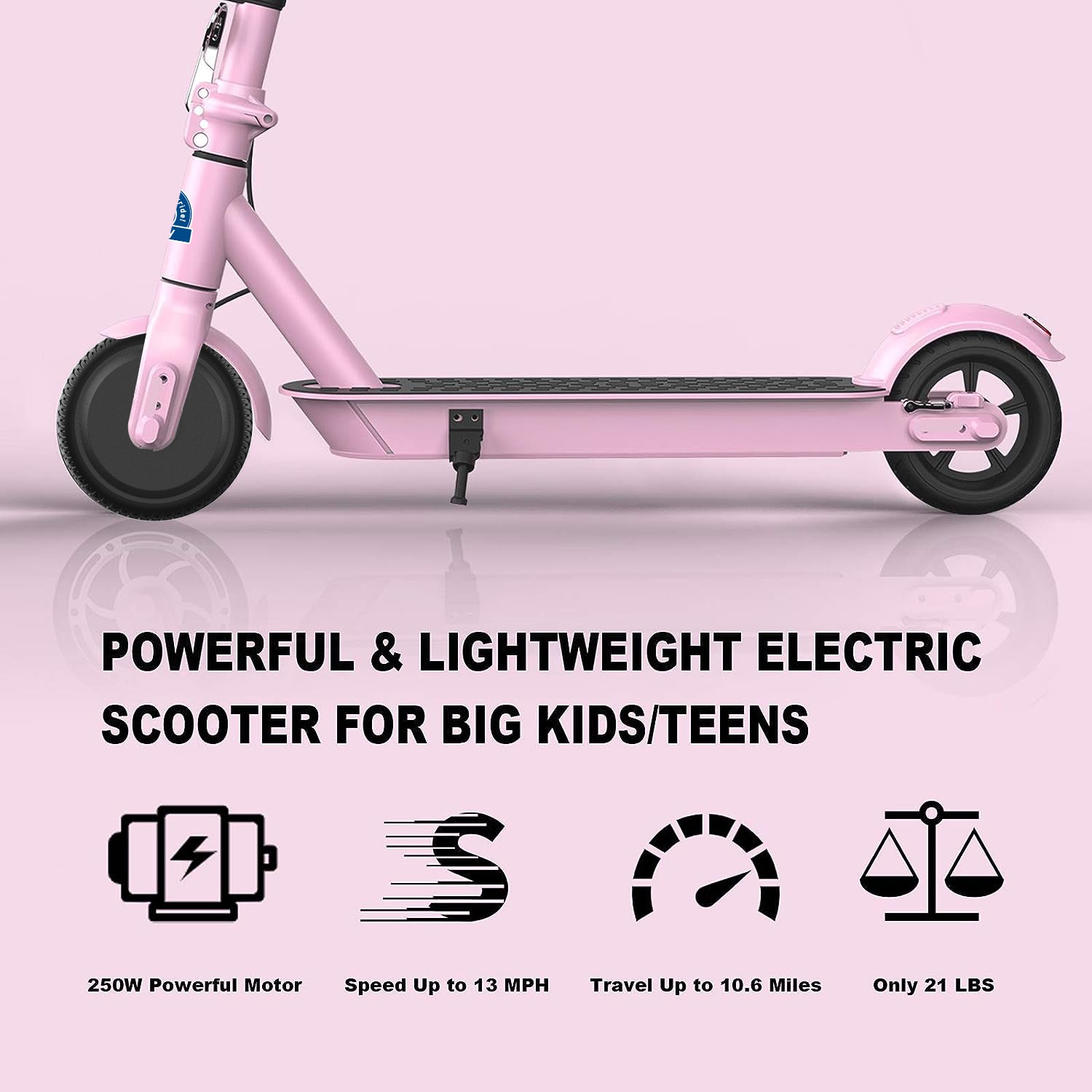 hiboy-s2-lite-trottinette-lectrique-ado-rose-21-km-h image 8