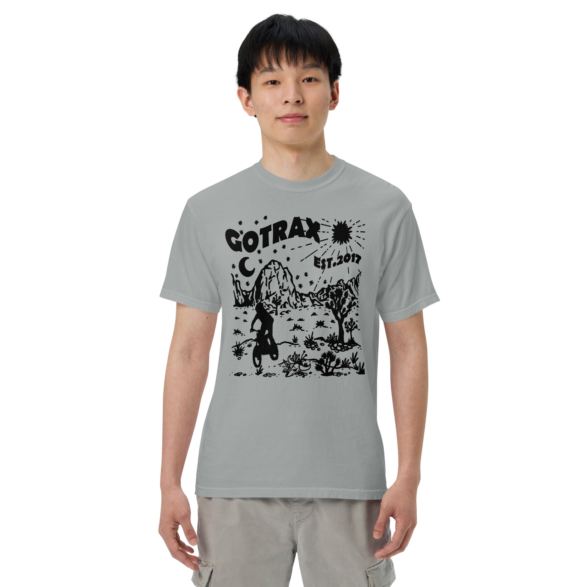 gotrax-est-2017-t-shirt-homme-coton-blanc image 5