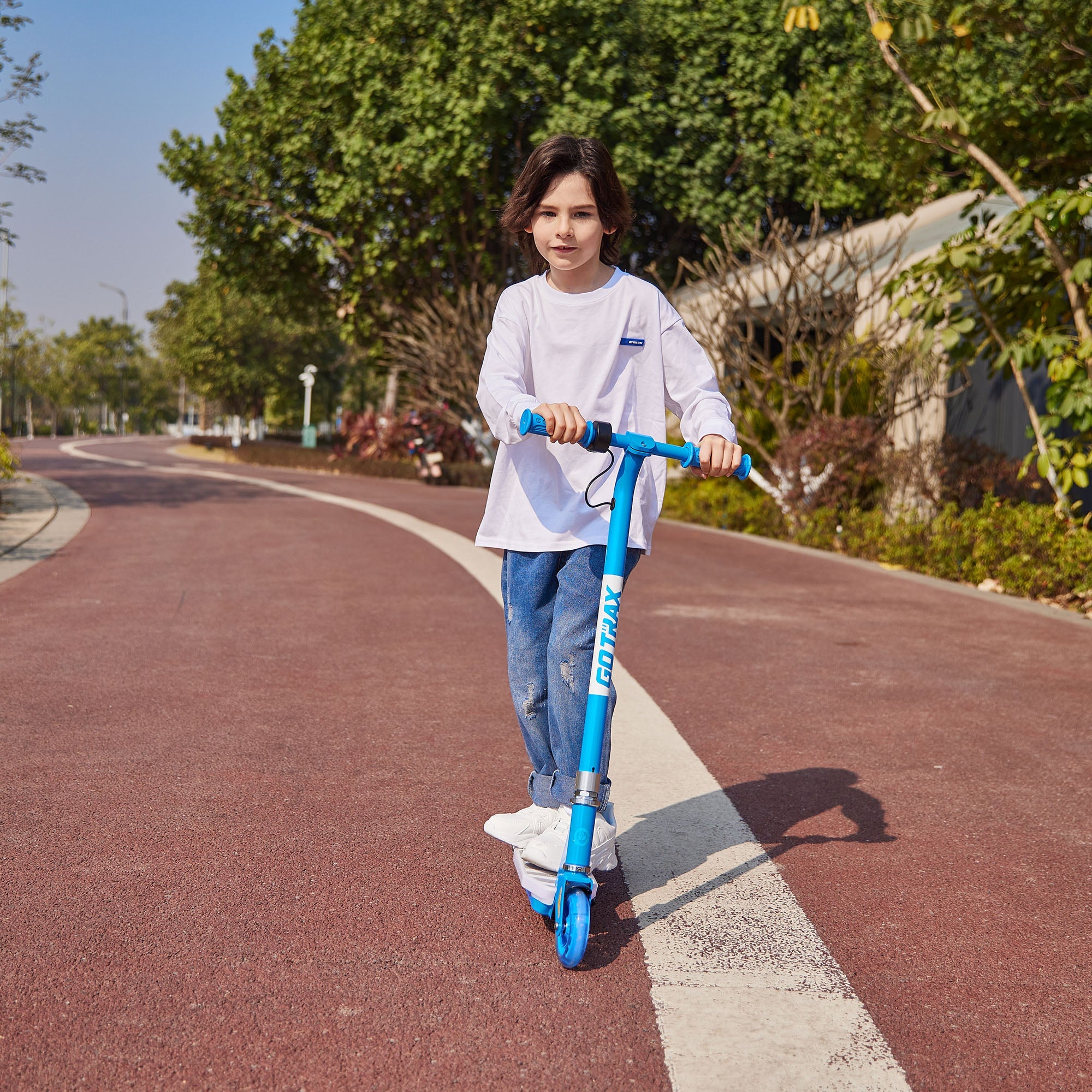gotrax-scout-pro-trottinette-lectrique-enfant-noir image 4