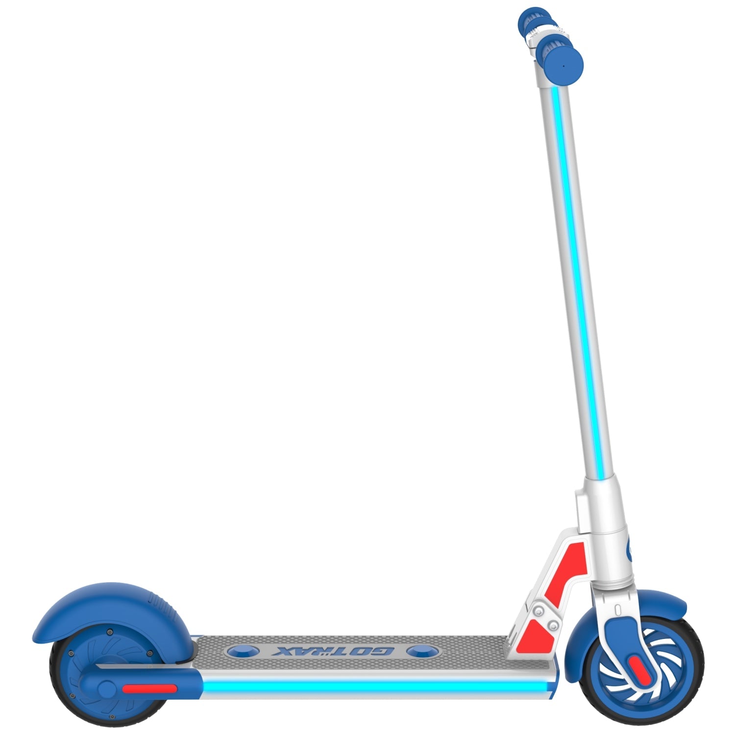 gotrax-gks-plus-trottinette-lectrique-enfant-led-bleue image 4