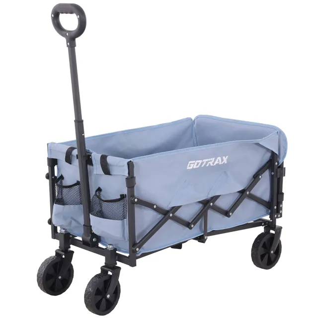 gotrax-utility-wagon-chariot-gris-pliable-100-kg image 1