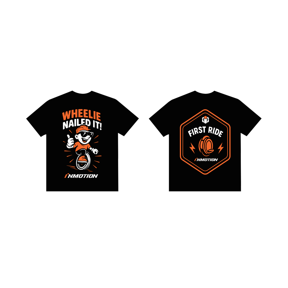 inmotion-t-shirt-noir-logo-monocycle-coton-xl image 2
