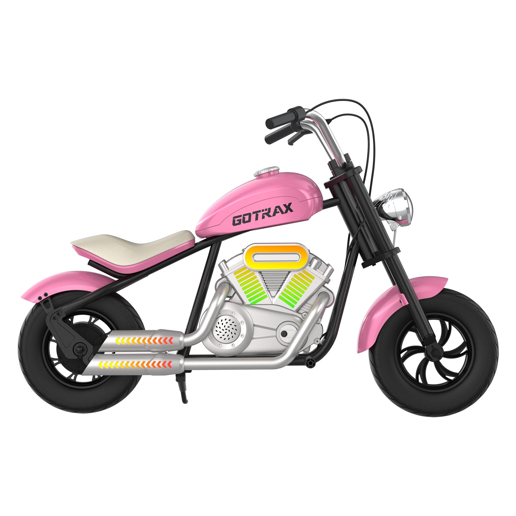 gotrax-mk2-mini-moto-lectrique-enfant-250w-bleu-rose image 8