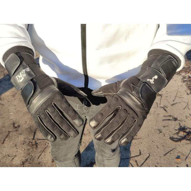 gyroriderz-2-0-gants-moto-cuir-noir-classic image 6