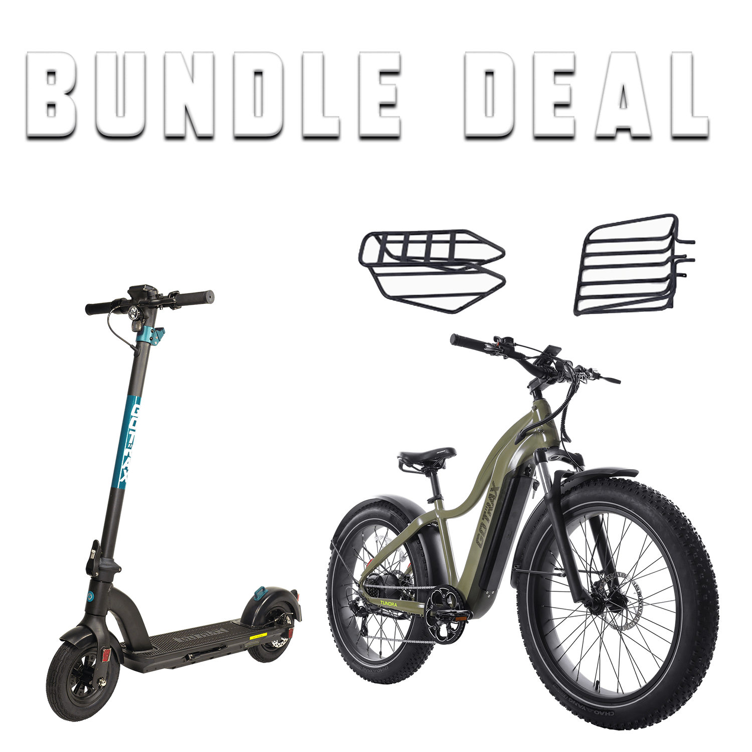 gotrax-tundra-gmax-ultra-pack-v-lo-trottinette-vert-step-over image 1