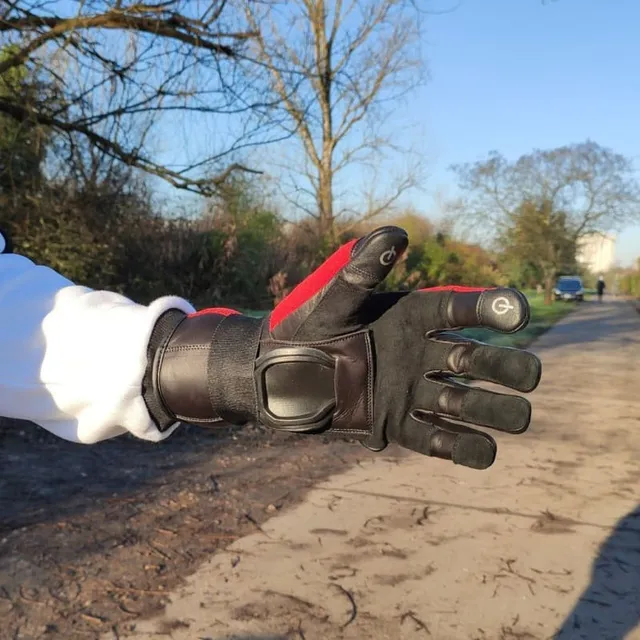 gyroriderz-2-0-gants-moto-cuir-noir-classic image 1