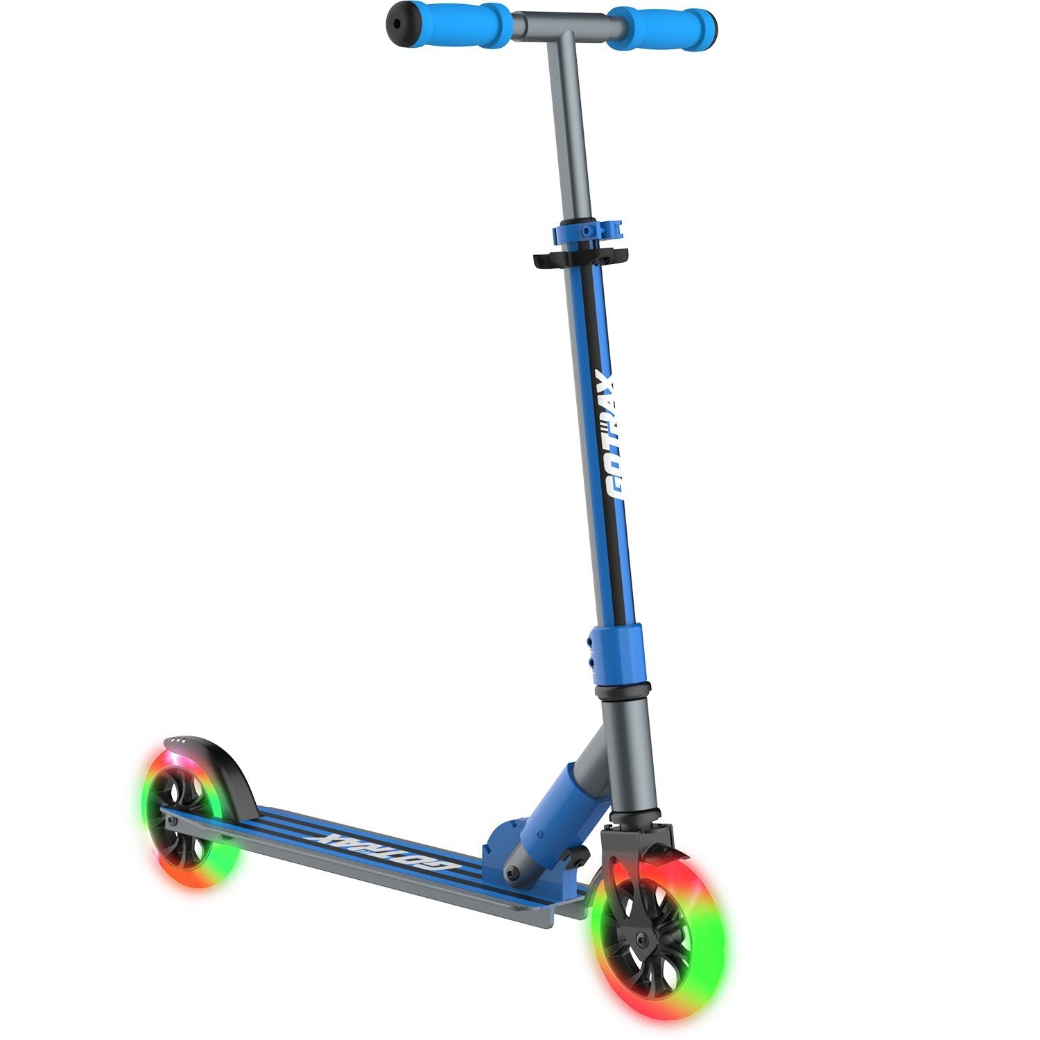 gotrax-kx6-trottinette-enfant-bleu-roues-led image 4