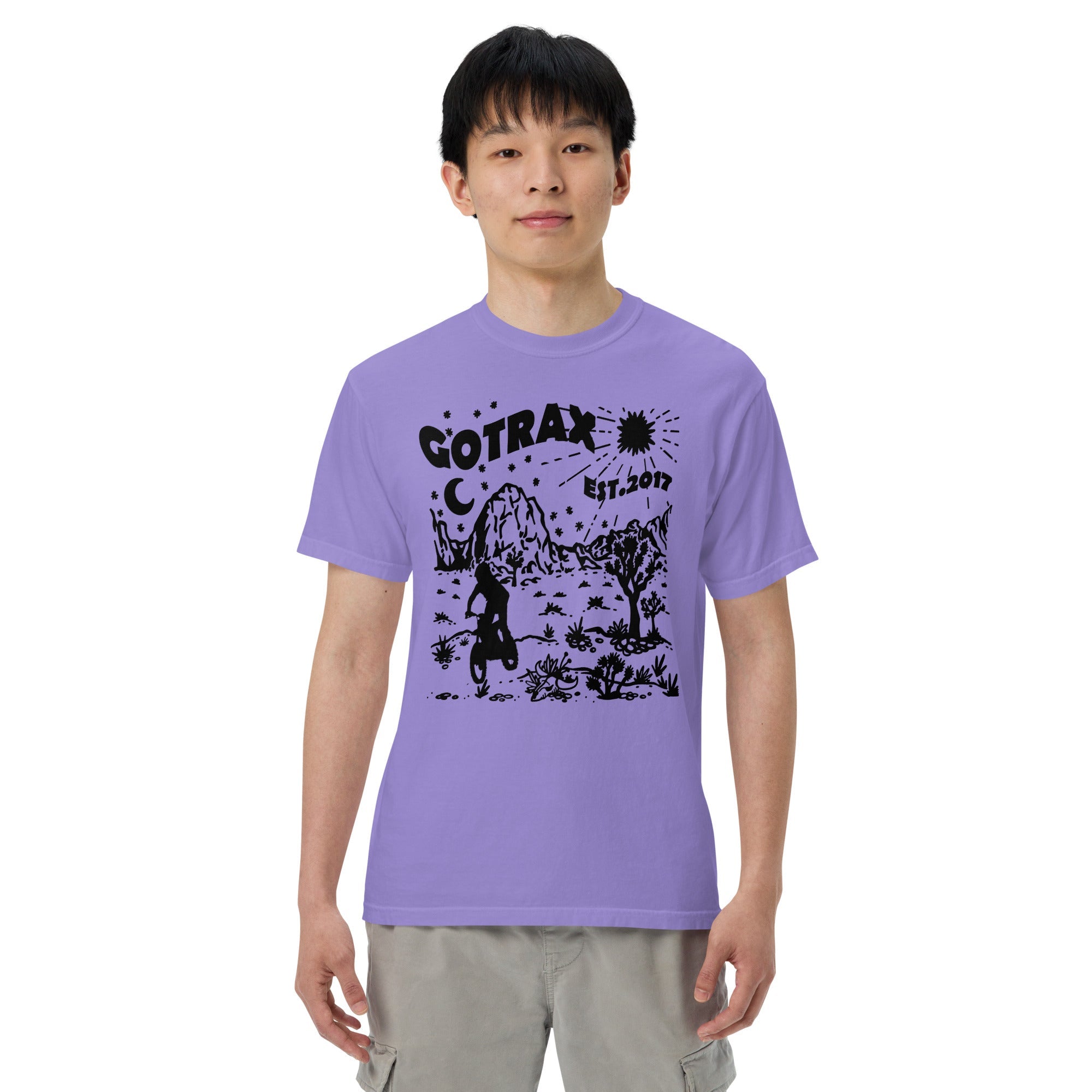gotrax-est-2017-t-shirt-homme-coton-blanc image 2