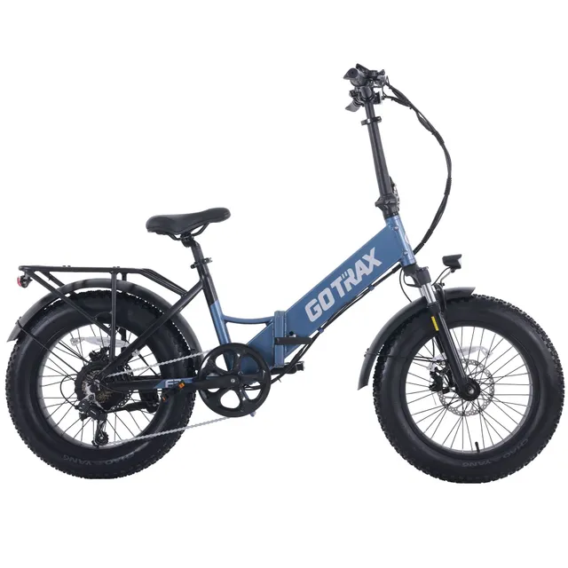 gotrax-f3-v2-v-lo-lectrique-pliant-fat-bike-bleu-marine image 1