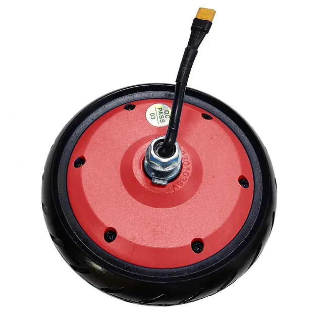 gotrax-vibe-moteur-roue-trottinette-lectrique-rouge image 1