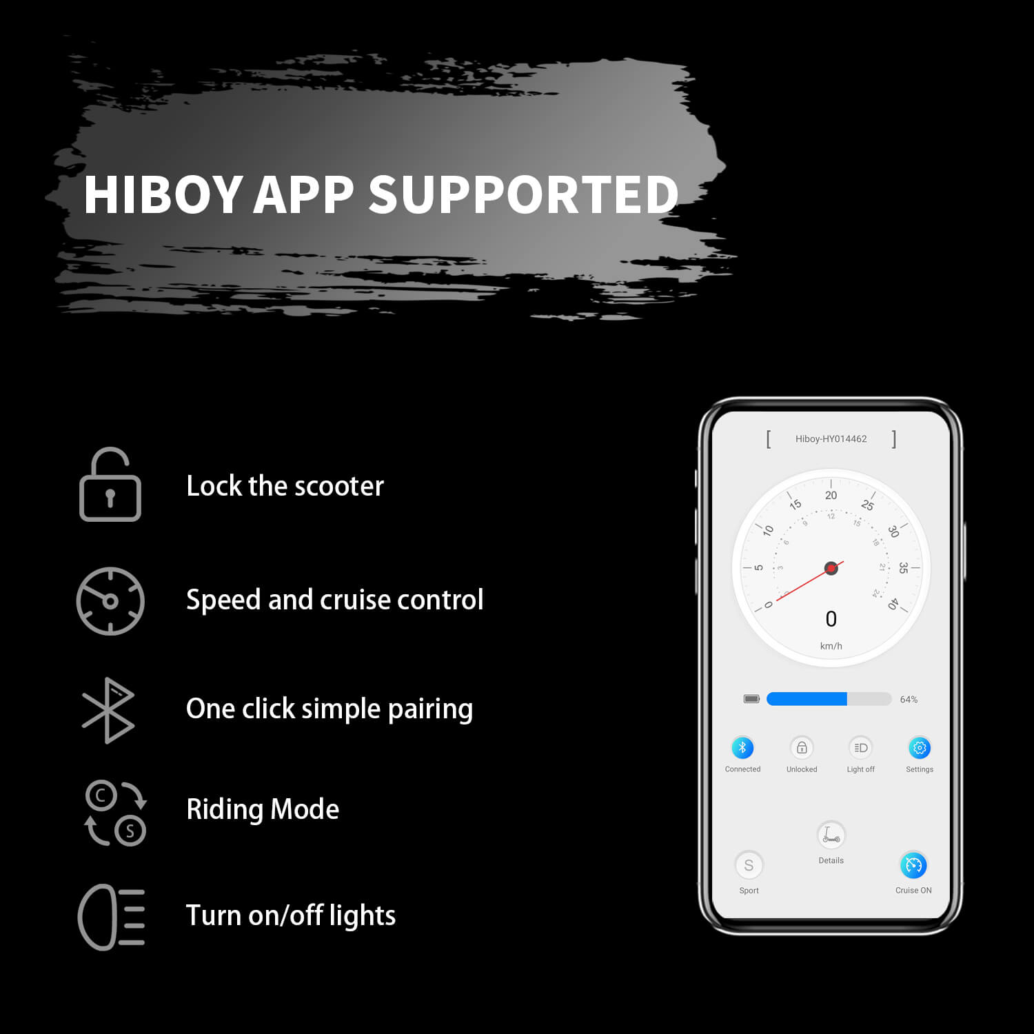 hiboy-s2-trottinette-lectrique-adulte-pliable-basic image 6
